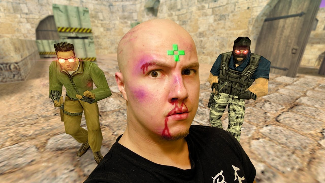 НАГНУЛИ СКУФА + читерский прицел CS 1.6