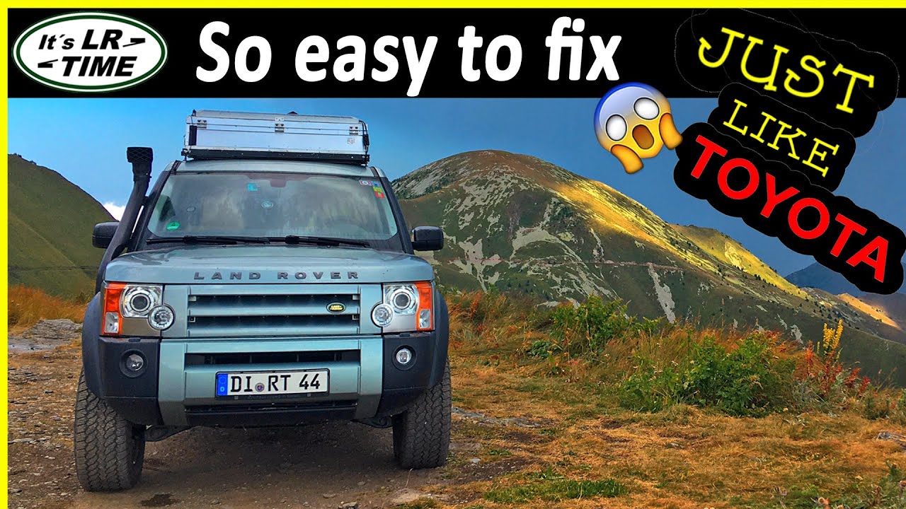 Как заменить шаровой шарнир подвески — Land Rover Discovery 3 / LR4 — Замена рычага схождения