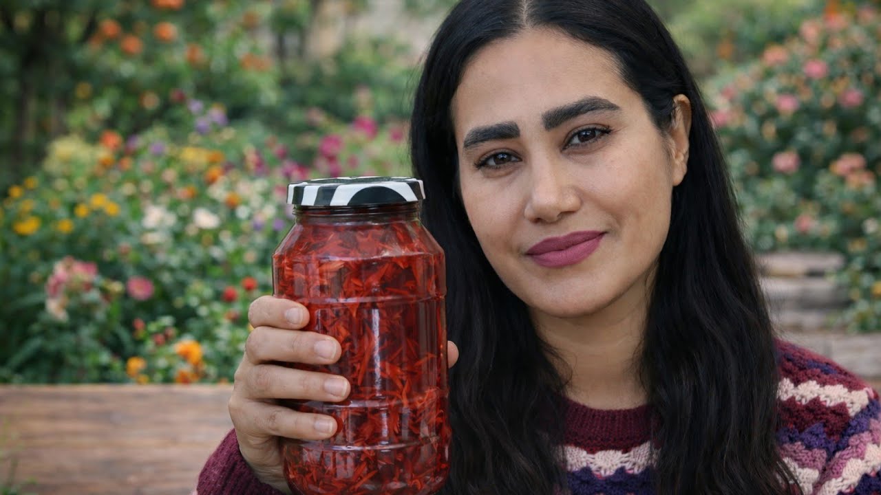 ۲۶ فوریهٔ ۲۰۲۶Village Girl Winter Routine | Homemade Beet & Carrot Pickles