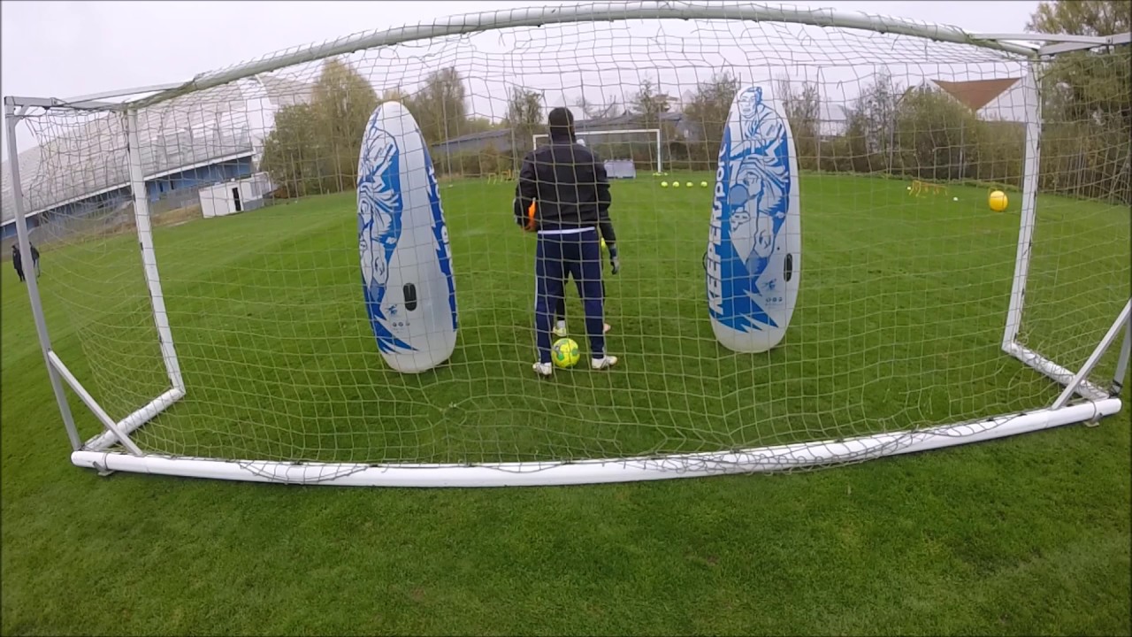 Spé gardien Appuis, réaction, angle fermé, trajectoire