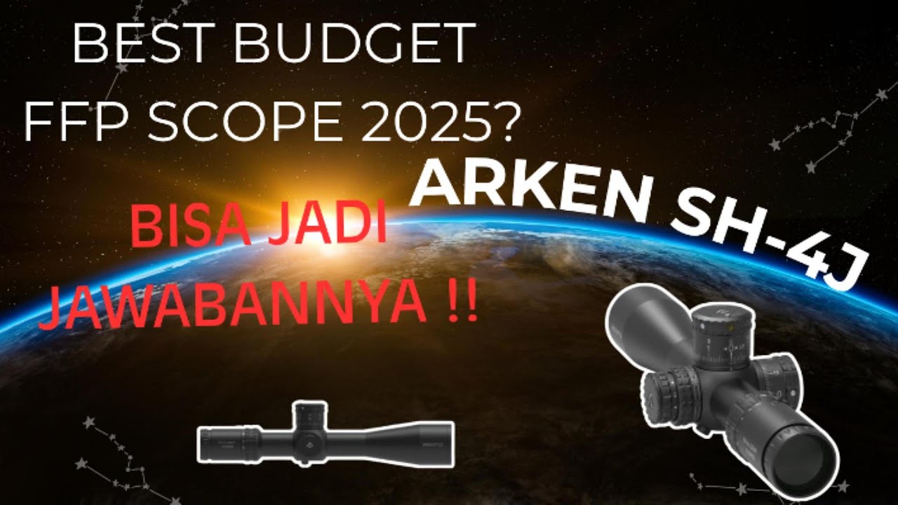 telescope ARKEN optic SH4J gen2 6-24x50 FFP lensa super jernih - yang lain lewat