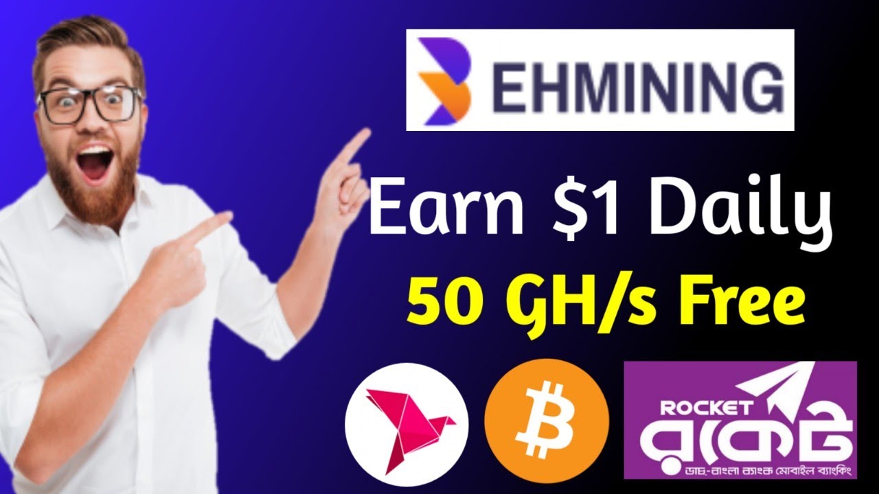 $1 Earn Daily Behmining | 50 GH/s Free | Live Proof BY RJ Studio 2020.