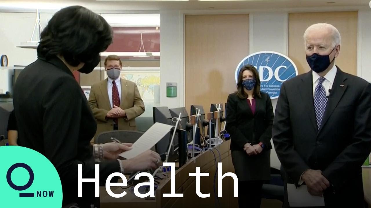 Walensky Says CDC 'Stands Against Hate, Discrimination' During Biden Visit