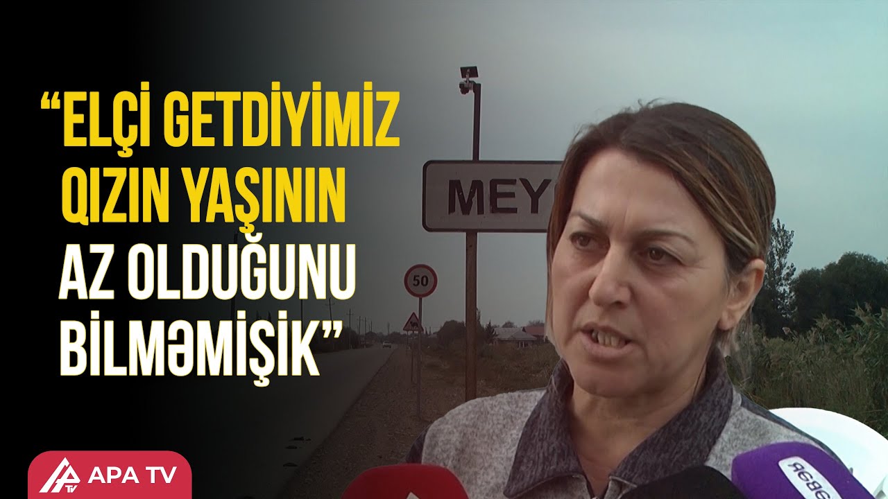 “Toy mərasimini keçirdik, amma gəlinsiz ...” – Hacıqabulda erkən nikah - APA TV