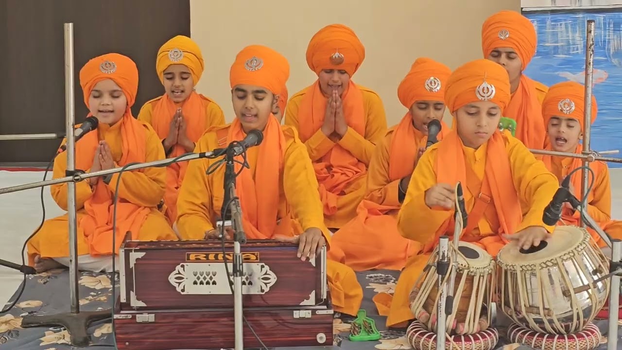 A soulful Kirtan by our young learners.