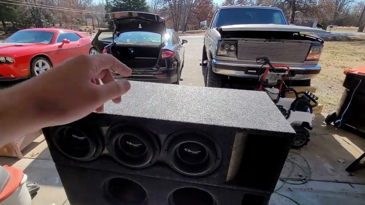Ford Fusion Hybrid Subwoofer Installation