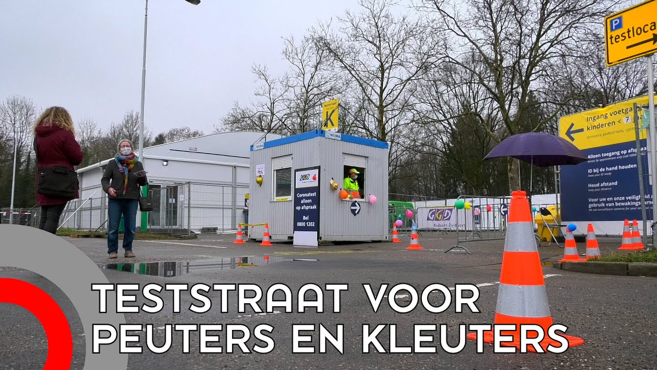 Teststraat voor peuters en kleuters