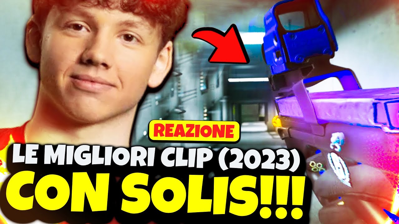 Le Migliori CLIP di Benjamaster con SOLIS (2023)! - Rainbow Six Siege ITA Reazione