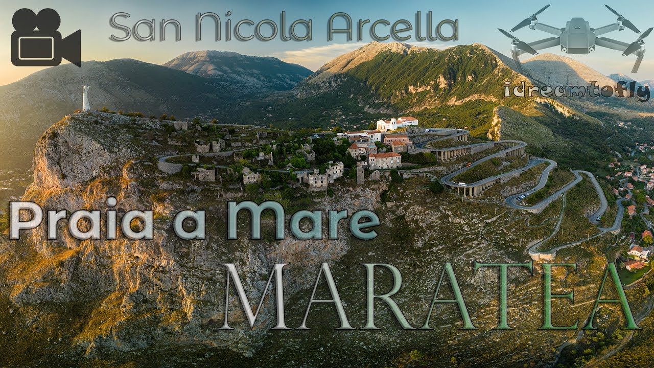 Praia a Mare -  San Nicola Arcella - Maratea - Drone 4K