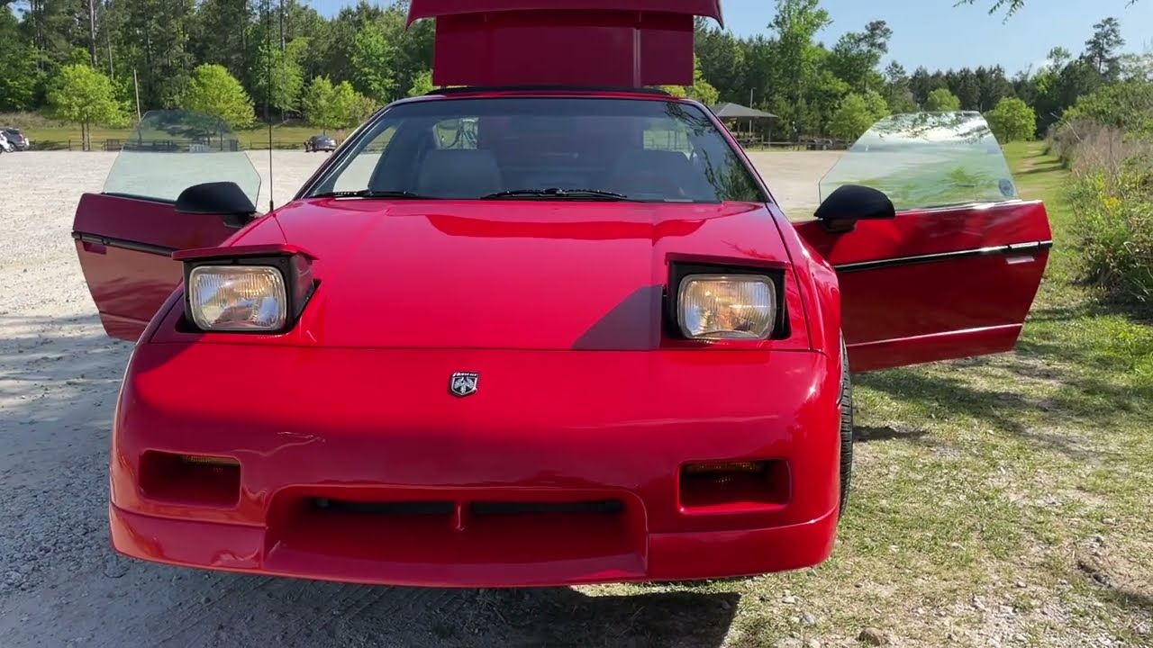 Fiero GT 1988 5-ступенчатая коробка передач: впечатления и впечатления