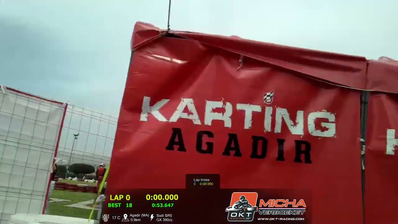 Slipstream power 🏎💨🏎 @ 24H Karting Agadir, Morocco (MA) - OKT-Racing - 2023/03/18 Stint#03 14h39