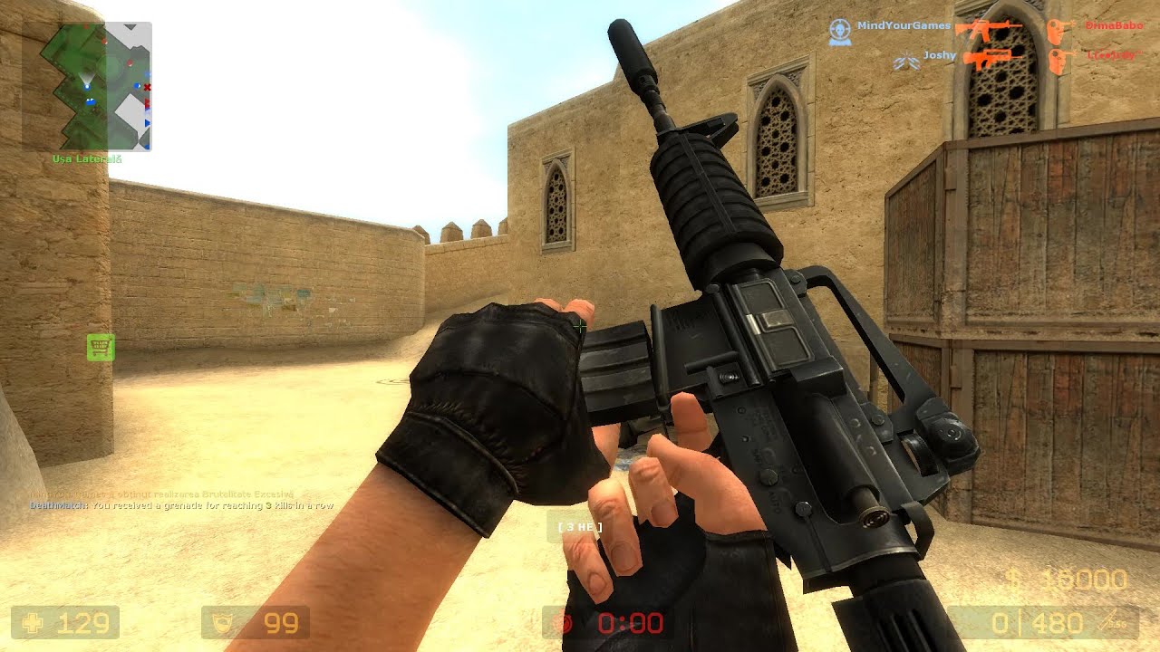 Counter-Strike Source (2023) - Gameplay PC HD (4K 60FPS)