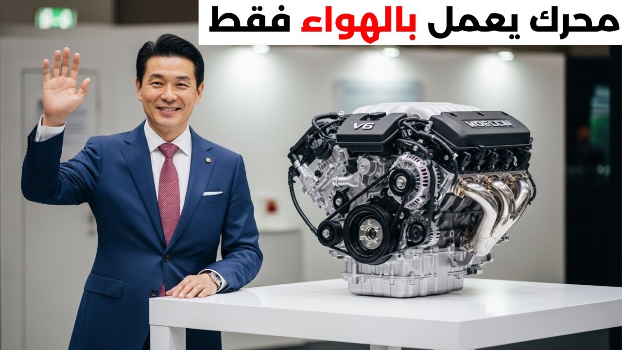 سيارة تعمل بالهواء! هل انتهى عصر السيارات الكهربائية؟