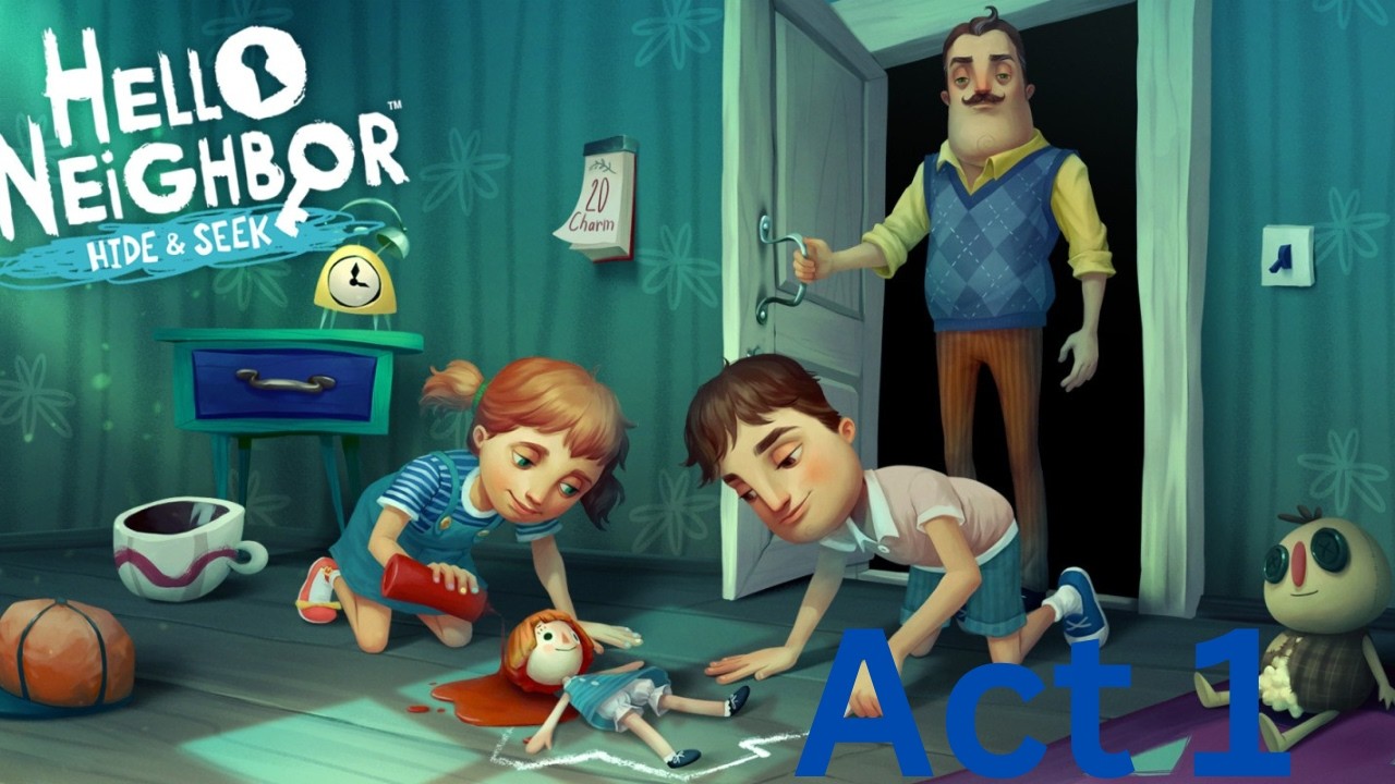 Hello Neighbor Hide and Seek Part 1 Gameplay
