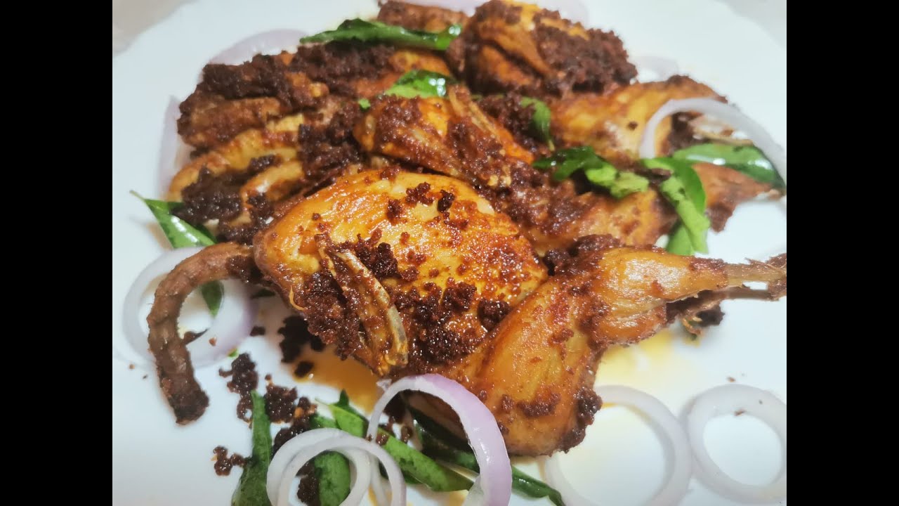 Quail Fry|Kaadai Fry|How to make Quail Fry|South Indian Quail fry|Pepperpot Quail Fry