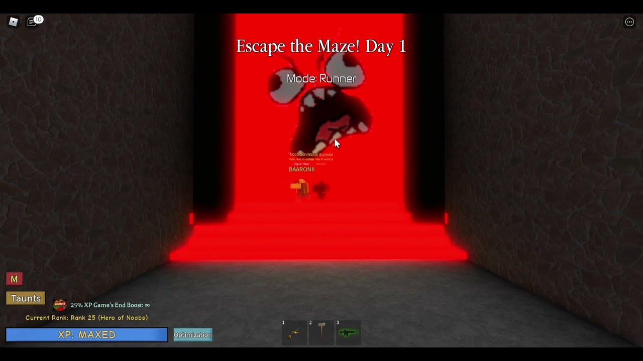 Noobs Vs Zombies: Realish | The Maze Speedrun (NVZR)