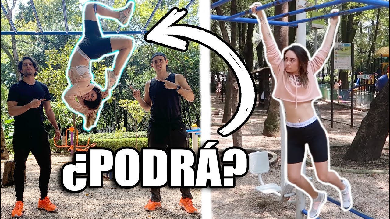 Prueba de PASAMANOS a una BAILARINA PROFESIONAL!