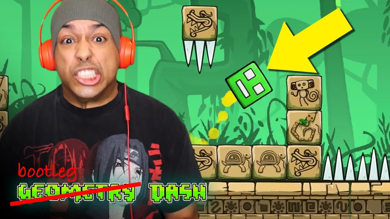 GEOMETRY DASH!? NAH.. GEOMETRY TRASH!!