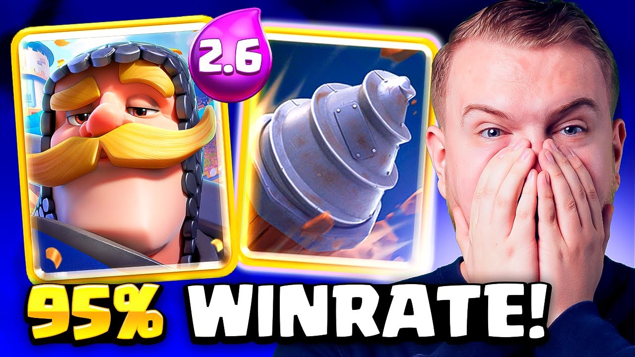 95% WIN RATE! MOST BROKEN DECK IN CLASH ROYALE!
