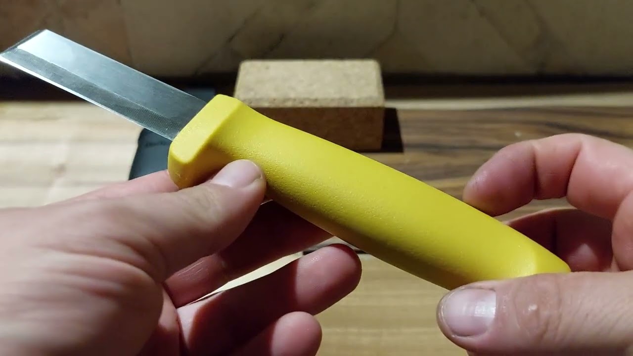 Hultafors STK Chisel Knife - Vorstellung und ein spontaner Mod