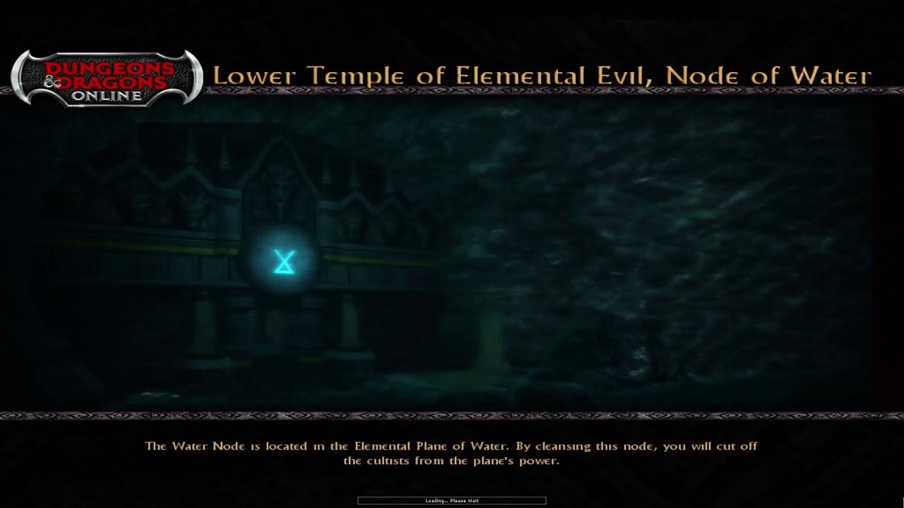 DDO. ToEE: Water Node.
