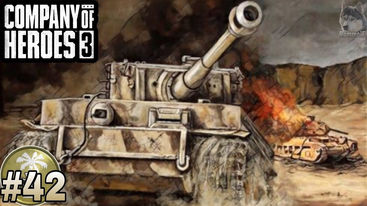 Company Of Héroes 3 #4vs4 #42 Afrika Korps