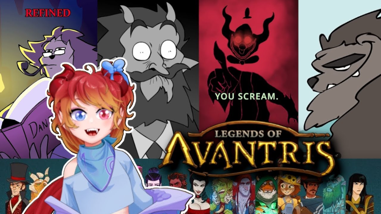 ADHD Vtuber Feels Called Out By More Legends of Avantris Reaction