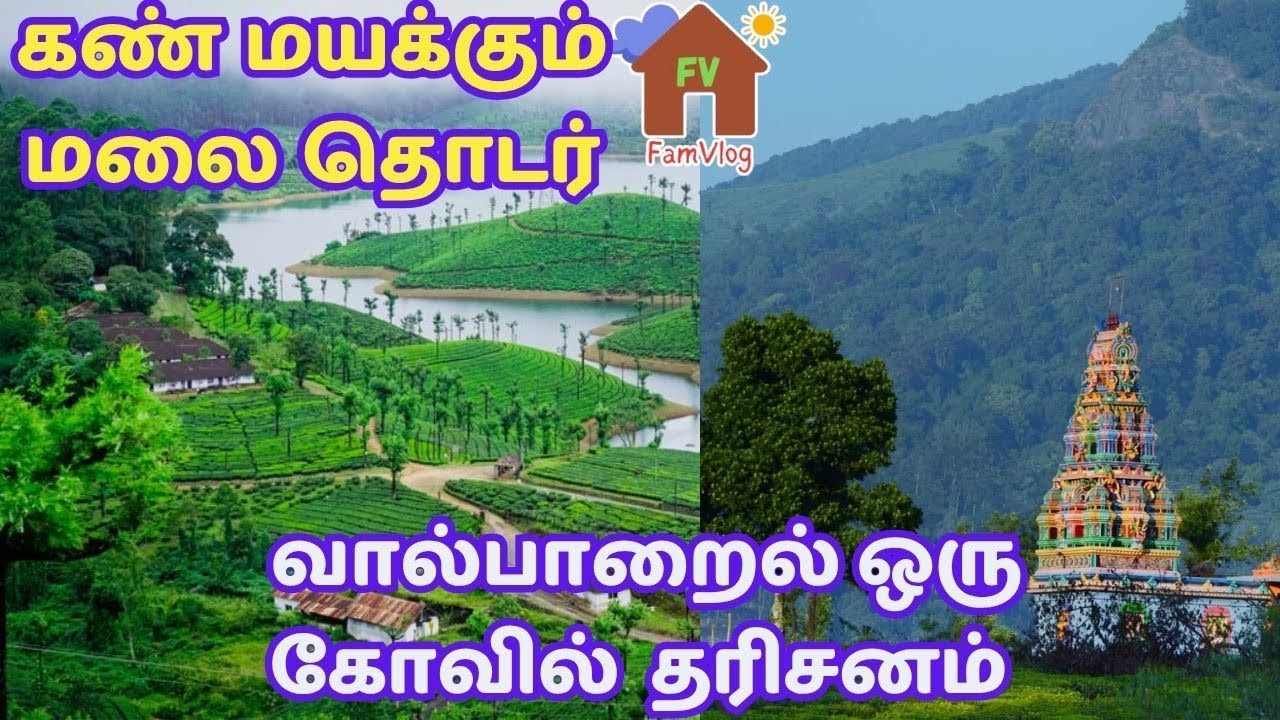 Valparai Rain Drive 🌧️ | Fog, Chill Climate & Balaji Temple Visit 🛕 | வால்பாறை மழை பயணம்