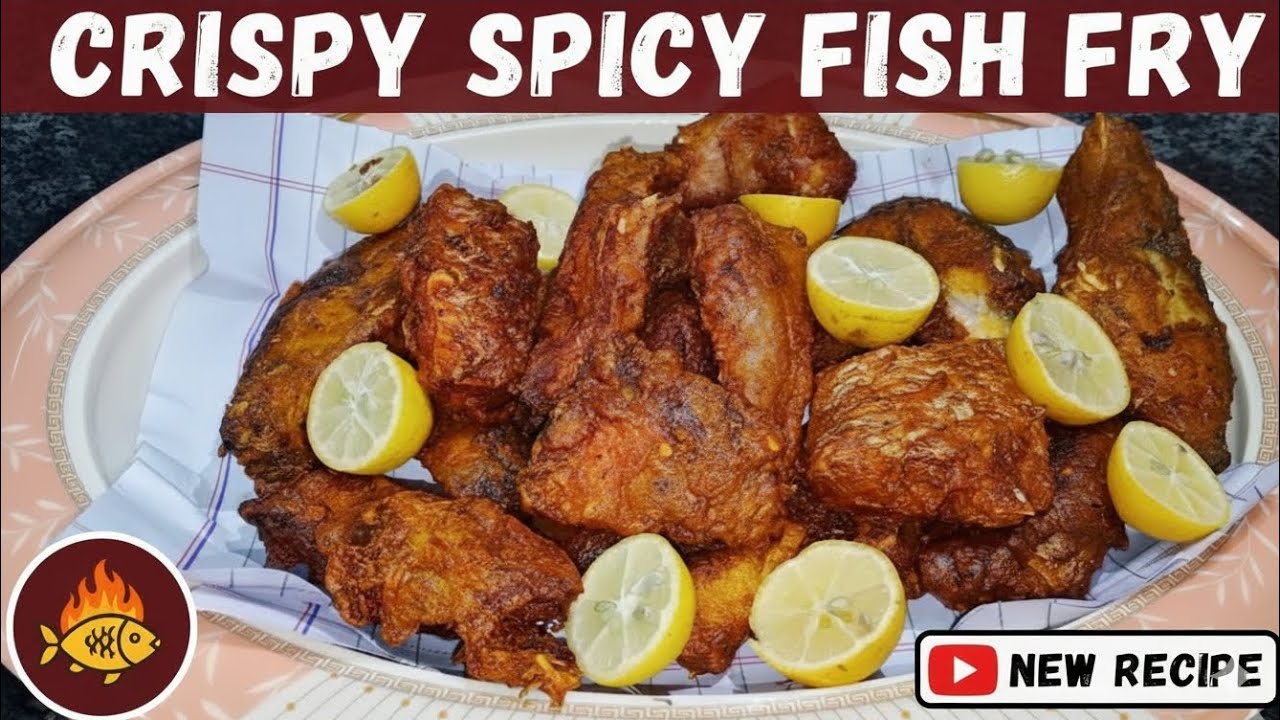 Spicy fried fish by HOOR ZAHRA|crispy fried fish|lahori fried fish|How to make fried fish||Hoorzahra