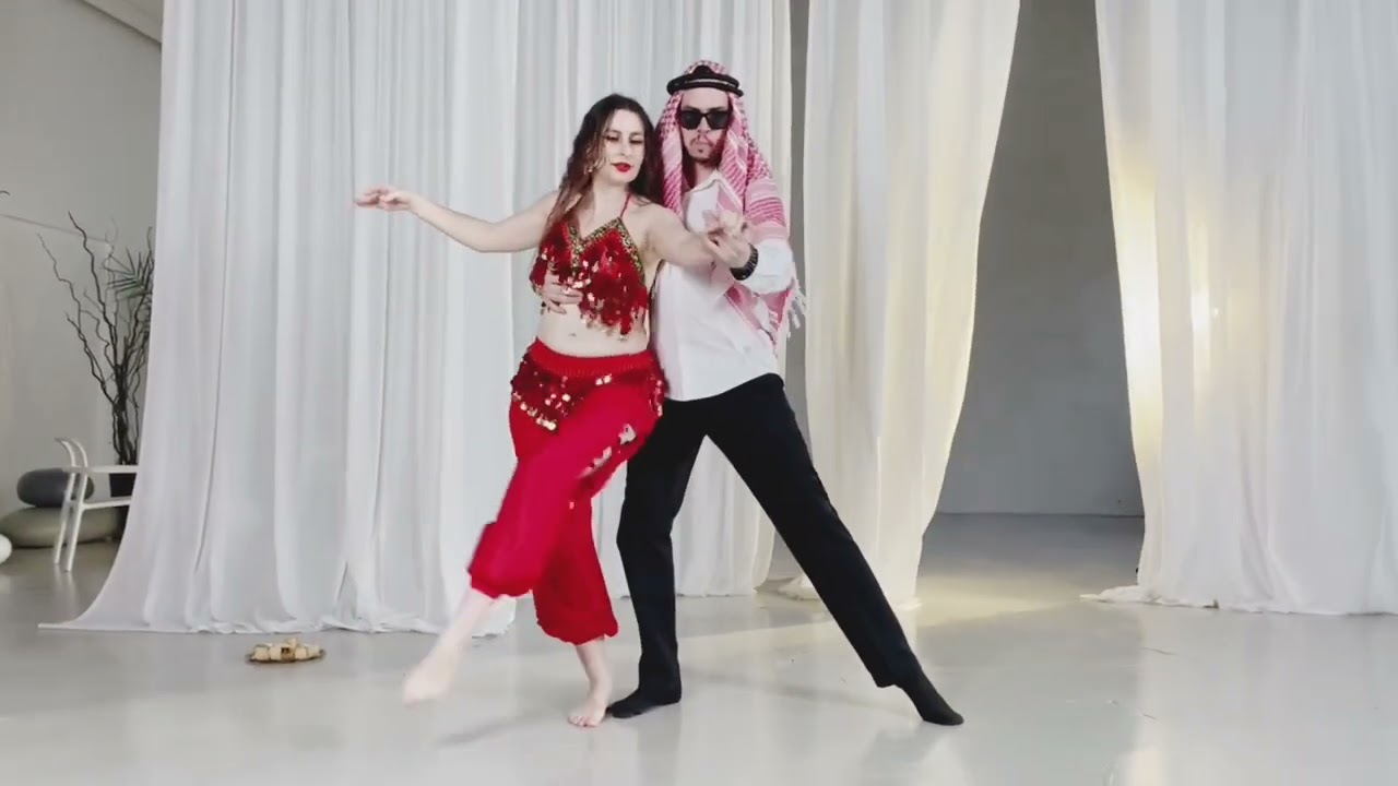 Арабское Танго с юмором! Oriental Tango. Argentine tango in Arabic style