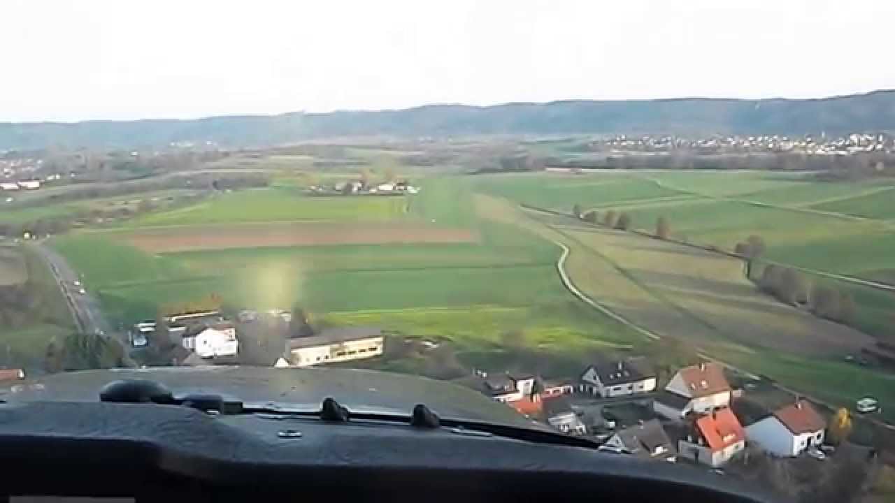 Cessna 172 landing in EDSH, 500 m GRASS