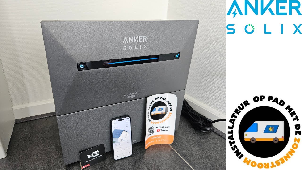 Anker Solix Solarbank 2 AC thuisbatterij Installeren en alles laten zien.