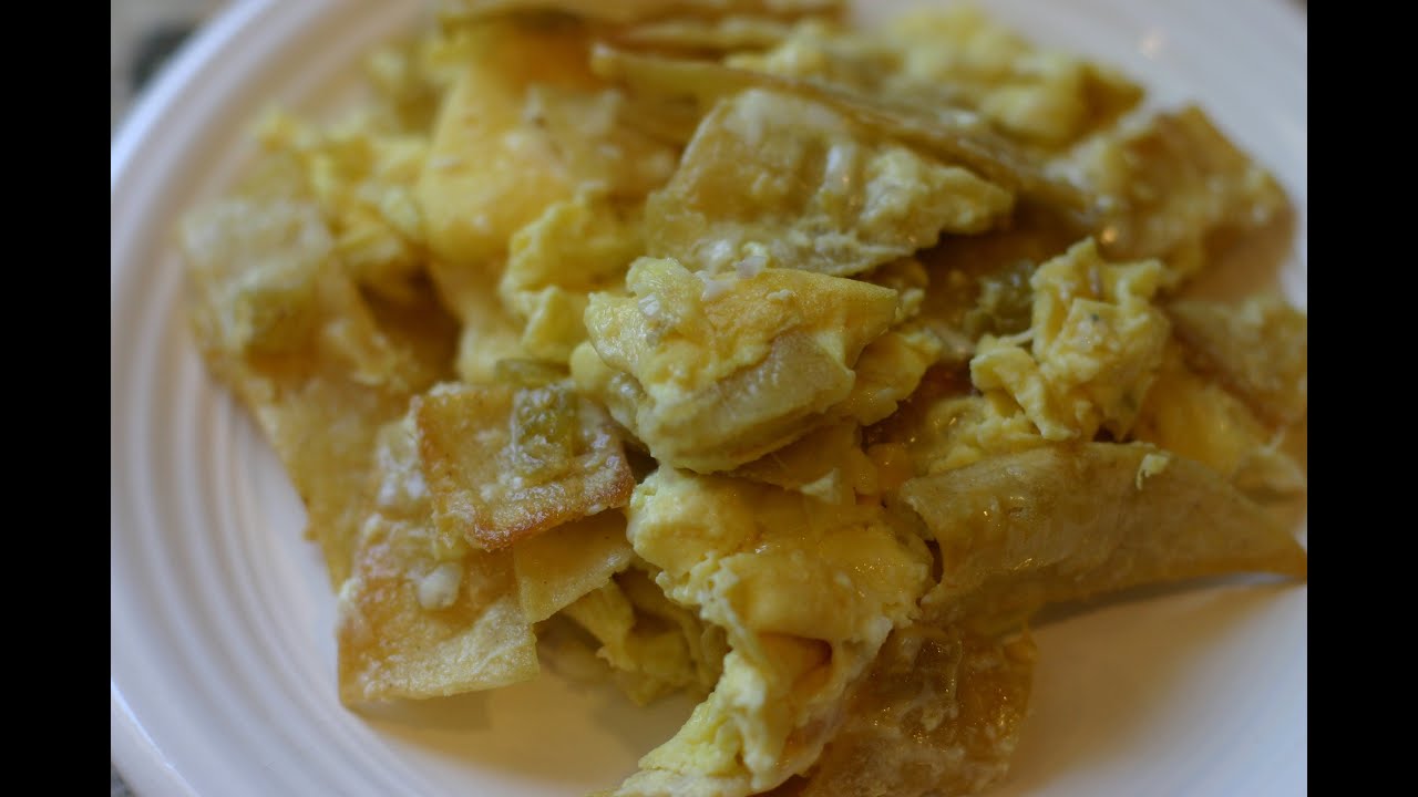 How To Make Migas - Mexican Eggs and Tortillas by Rockin Robin