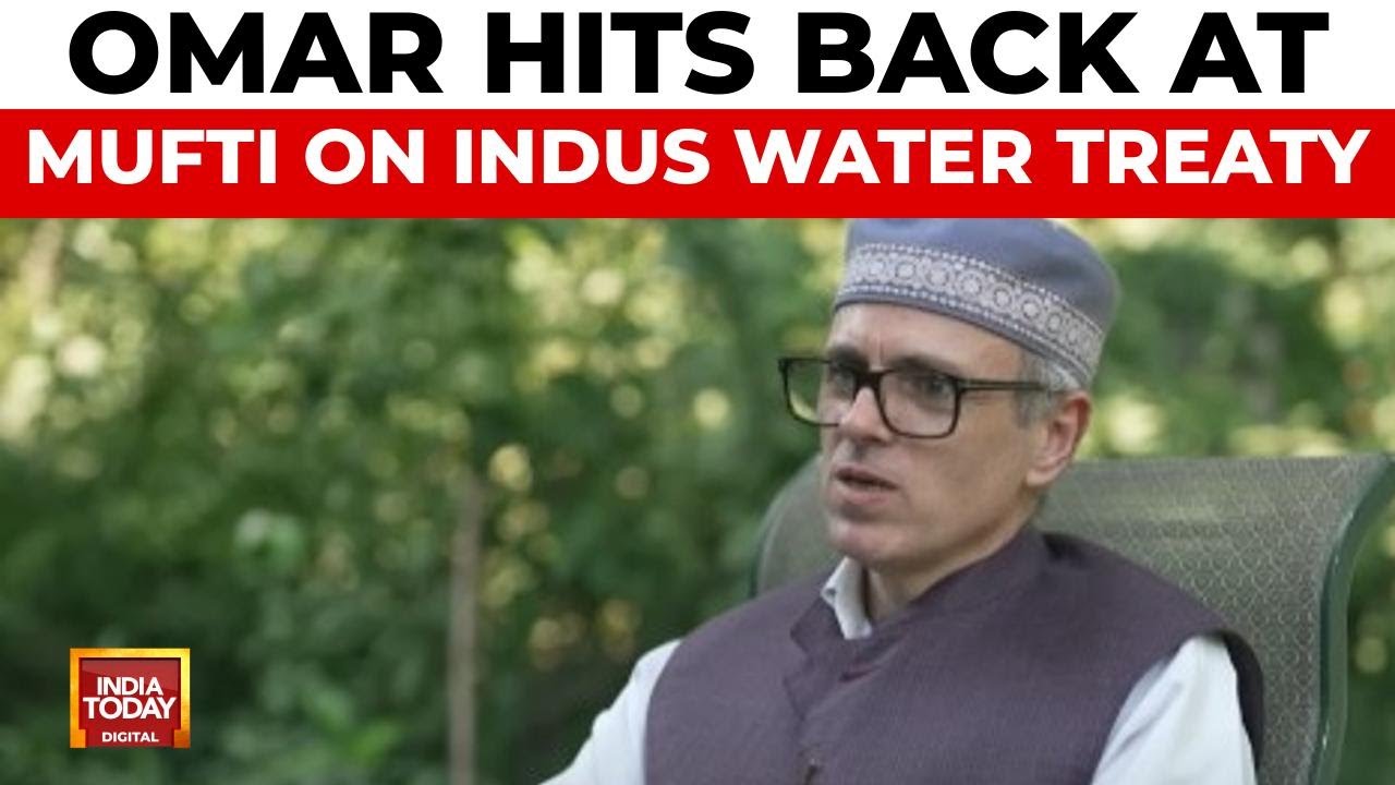 Omar Abdullah Slams Mufti Over Indus Water Treaty, Calls It 'Historic Betrayal'