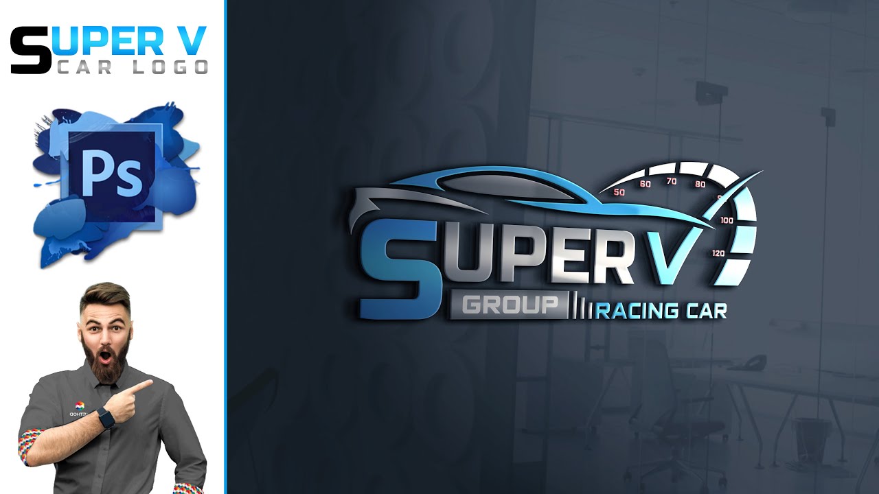 Super Car Logo Design Tutorial