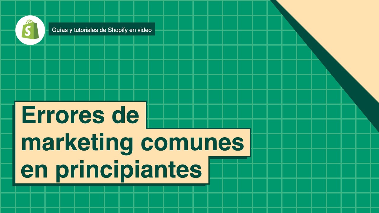 Errores de marketing comunes en principiantes