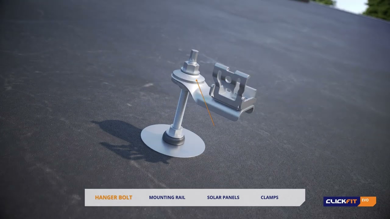 ClickFit EVO for EPDM and Bitumen Roofs