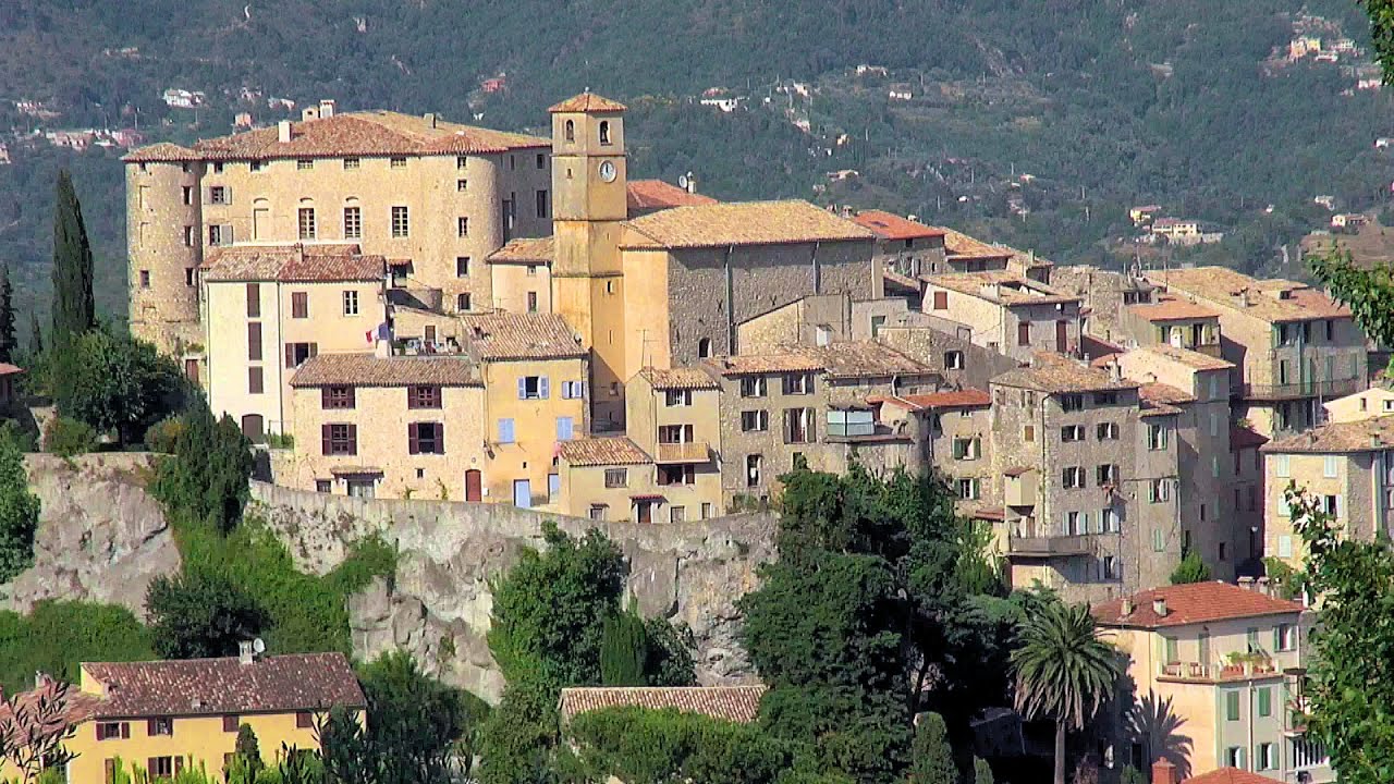 Carros, Alpes-Maritimes, Provence-Alpes-Côte d'Azur, France [HD] (videoturysta)