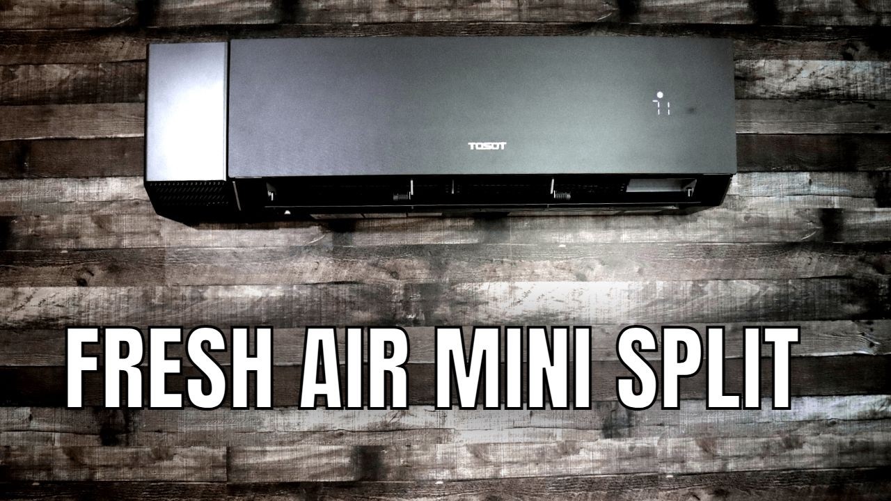 ERV Mini Split Like No Other – Pro Install + Real Test