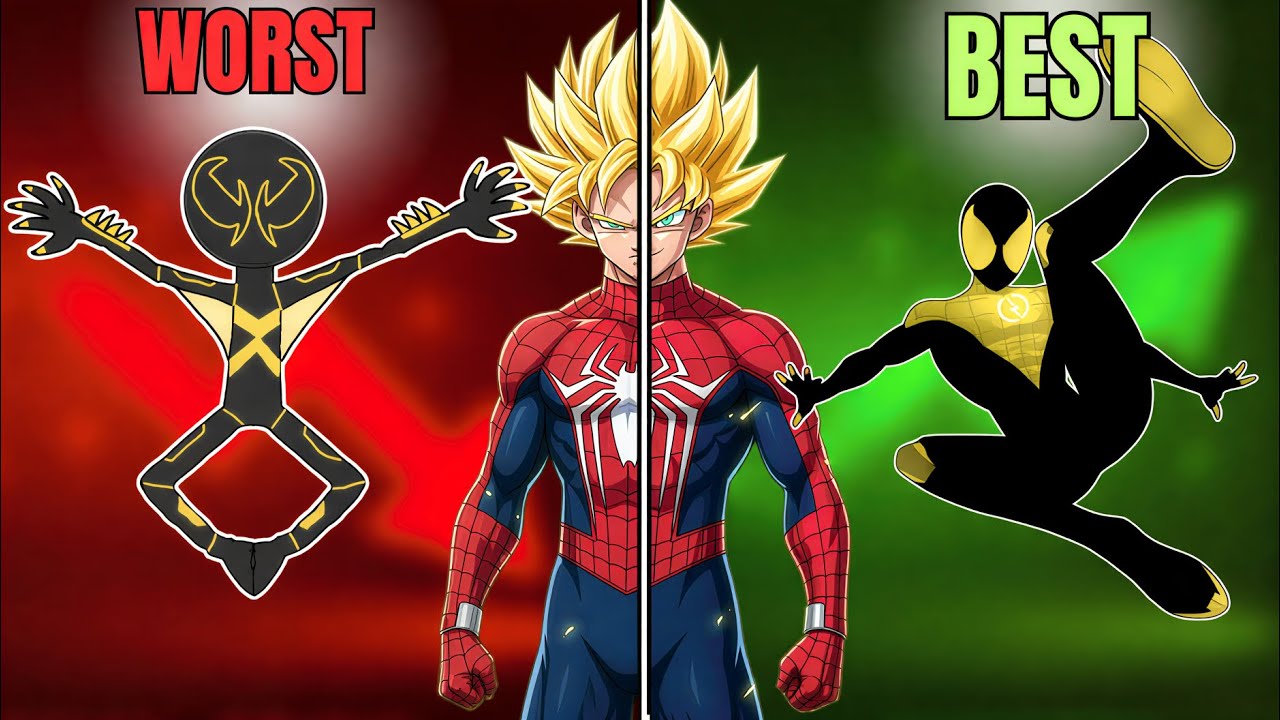 I Ranked Every Fan Made SKINS 😍 Of Spider Fuser In One Video!