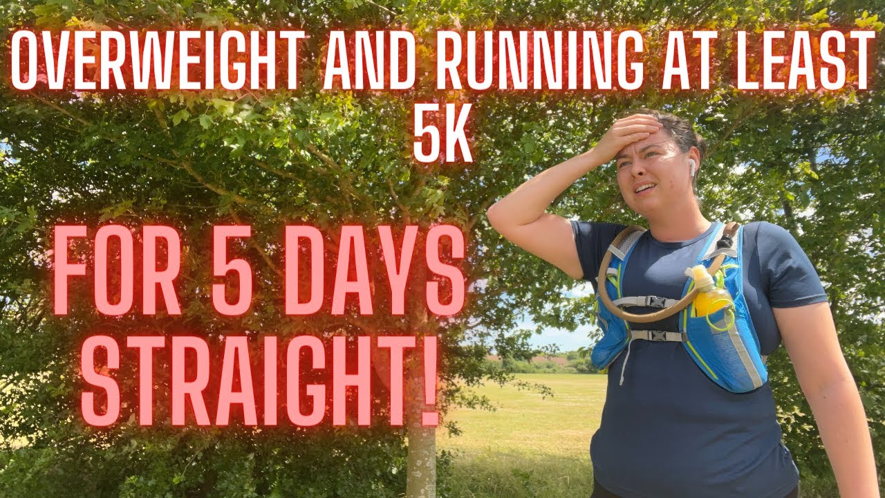 Overweight And Running AT LEAST 5k for 5 DAYS STRAIGHT! | Run With Me | Lucy Shaw