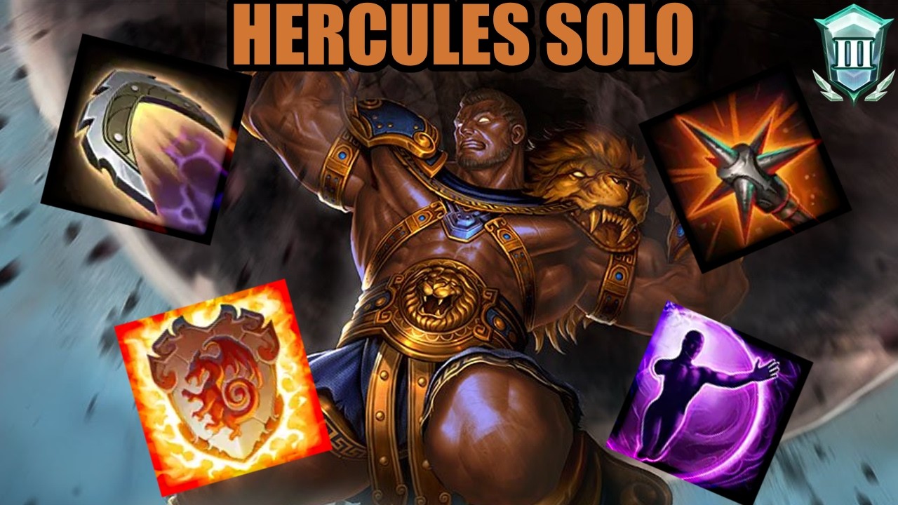 SPEAK TO THE BOULDER - Hercules Solo | Platinum Smite 2 Gameplay