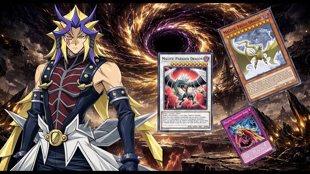 🔥 NEW MALEFIC SUPPORT! Malefic Force & Paradigm Shift REVEALED! L CTH- | Yu-Gi-Oh!