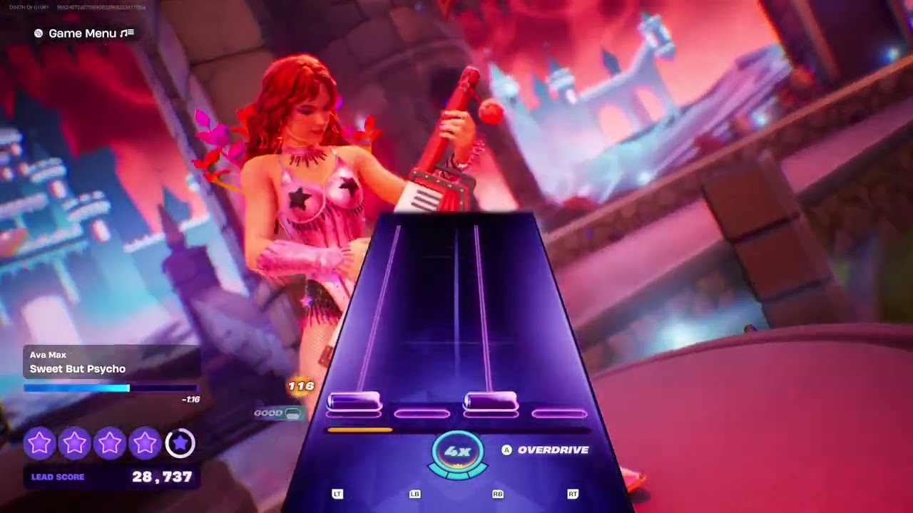 [MEDIUM] SWEET BUT PSYCHO-AVA MAX  #fortnite #festival #avamax #trending #viral #fyp #music 