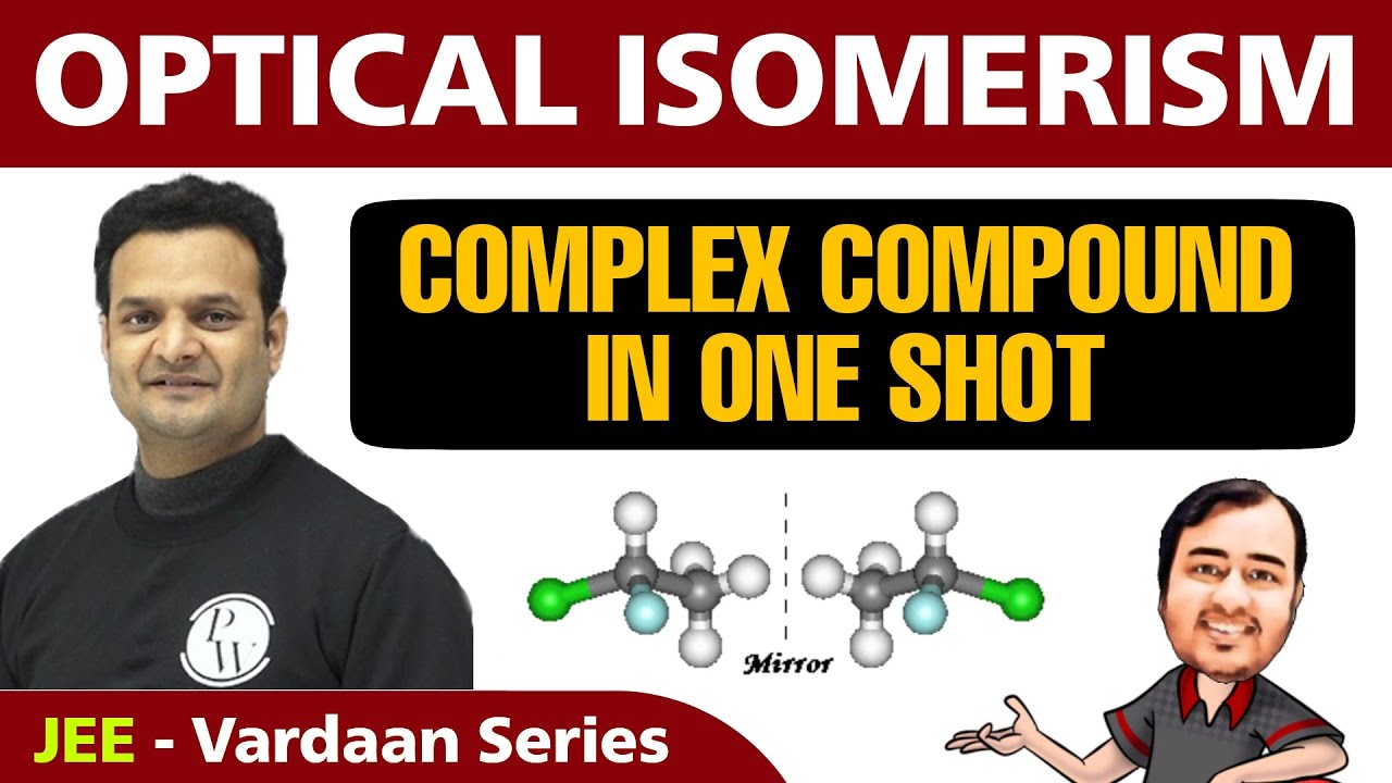 Optical Isomerism of Complex Compound in 1 Shot | Class 12 | JEE Mains & Advanced | Vardaan Series