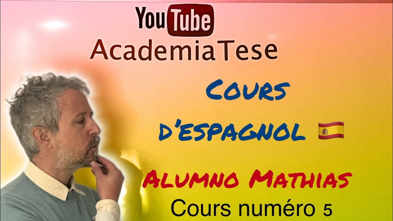 Cours d’espagnol 05 🇪🇸. Alumno MATHIAS. El futuro 1. (Le futur). #coursdespagnol #ibiza 