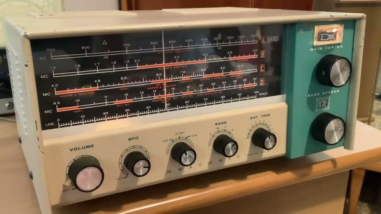 HEATHKIT GR91 RADIO A VALVOLE DESCRIZIONE E ANALISI TECNICA