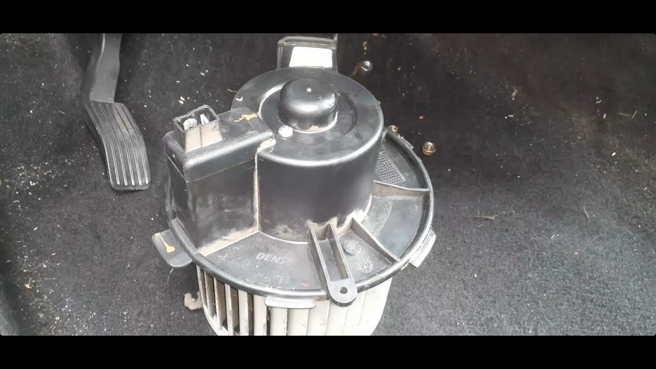Como retirar motor da ventilação interna Peugeot 207!