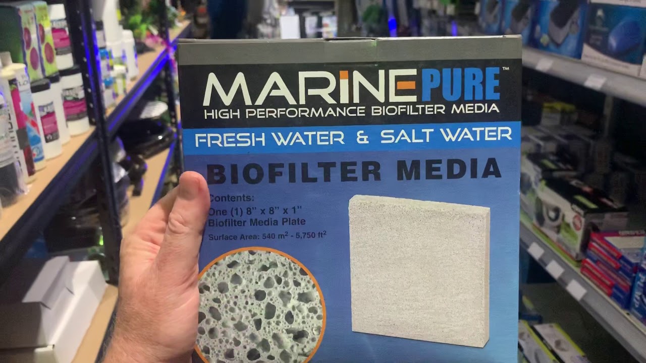 The story behind Marine Pure filter media.