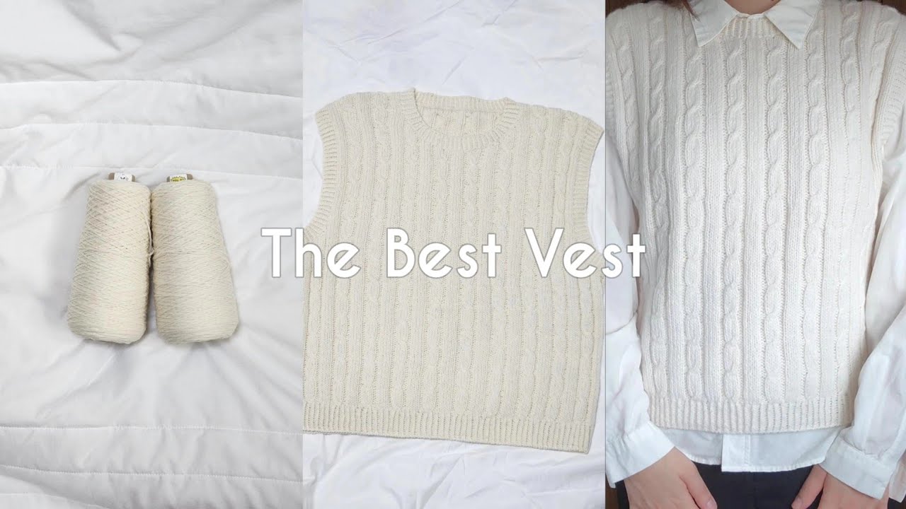 뜨개로그 ep.05 | 더 베스트 베스트 The best vest